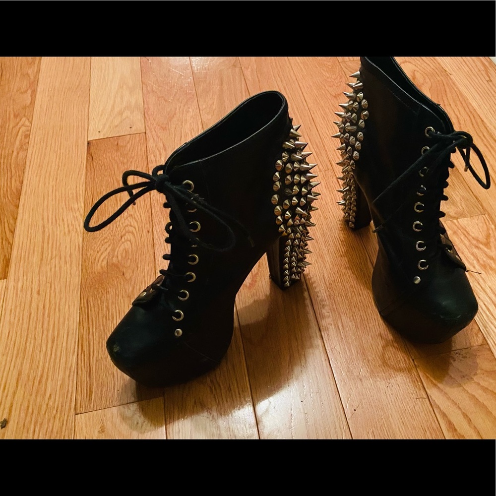 Jeffery Campbell spiked platforms